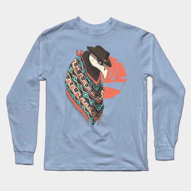 Vulture Long Sleeve T-Shirt by Gerty